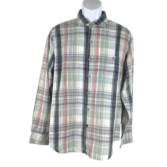 Tommy Bahama Tortola Hazy Fade Check Shirt Mens Medium NWT TP-3329‎ - Picture 1 of 16
